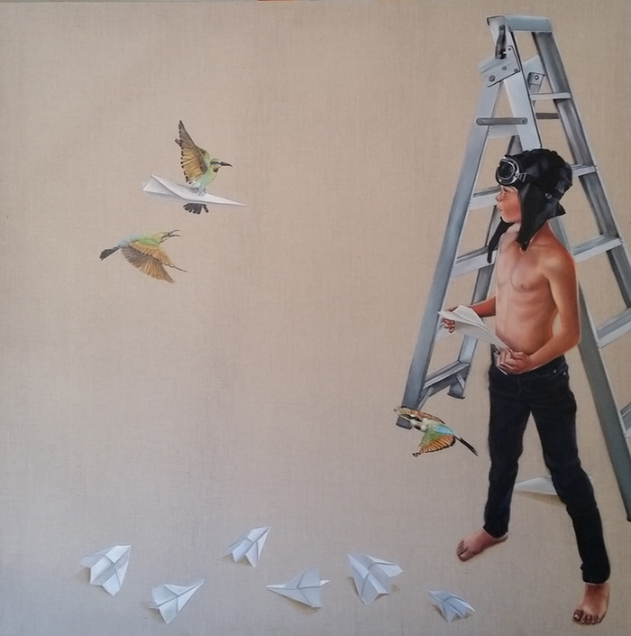 Aviator Lesson Tweets by Tara Spicer | Lethbridge Gallery